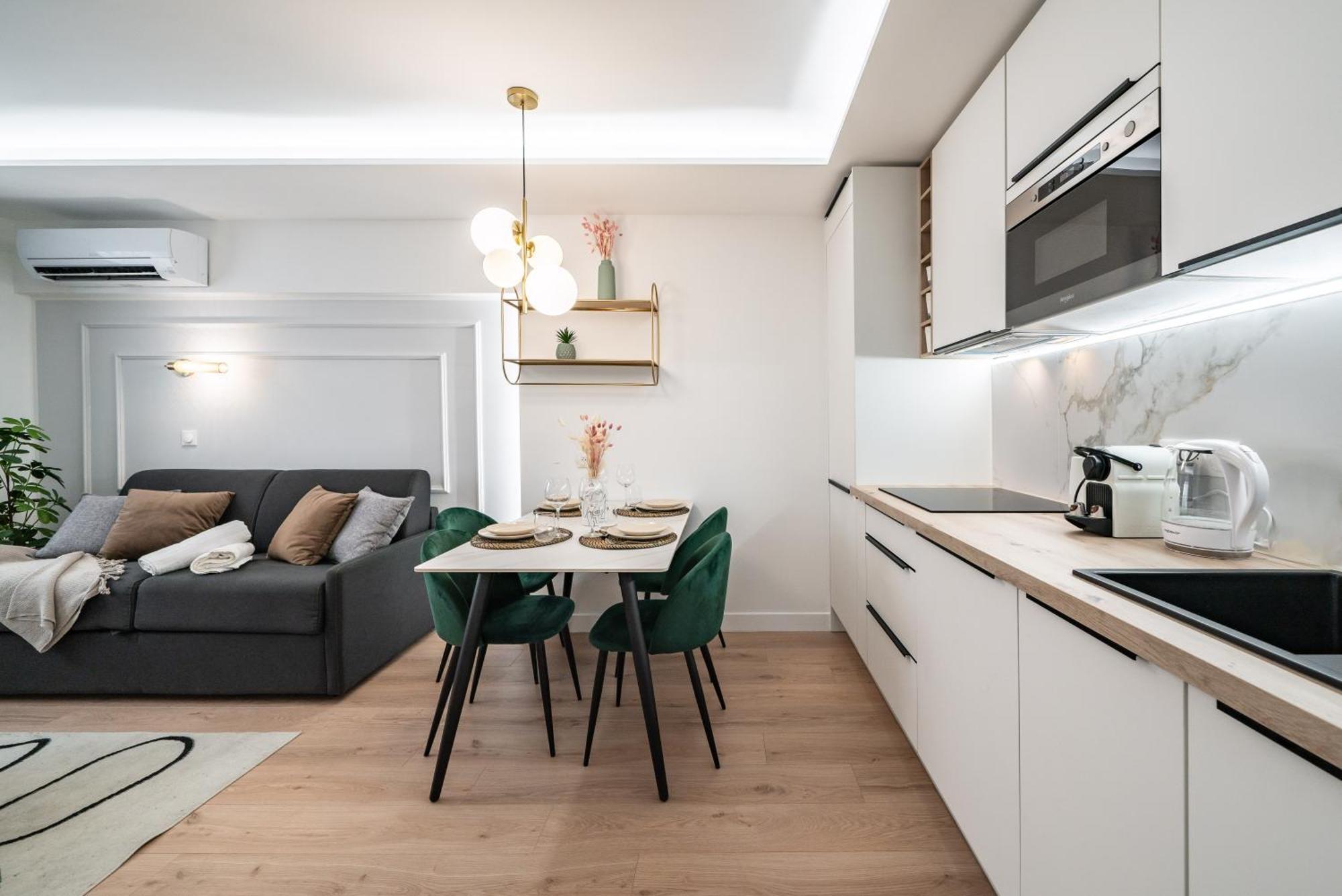 1Mn Gare De Monaco - Joli Appartement - Au Beausoleil Luaran gambar